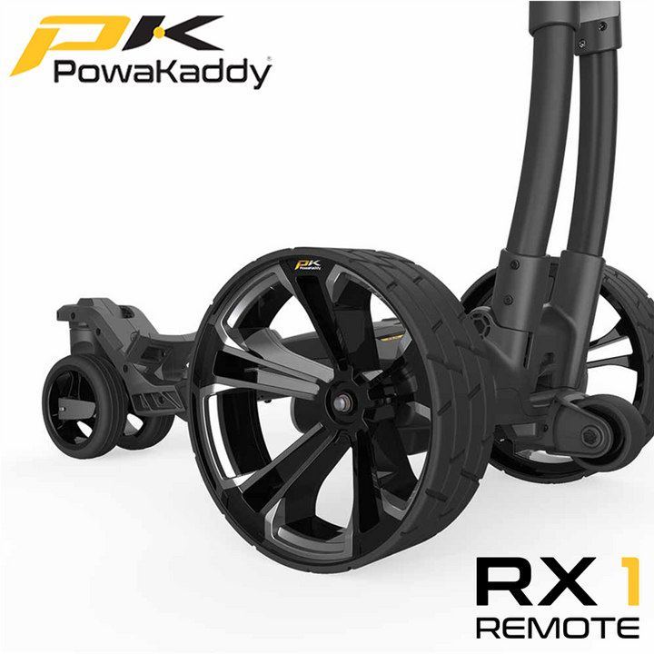 Powakaddy-RX1-Remote-Stealth-Black-Wheel