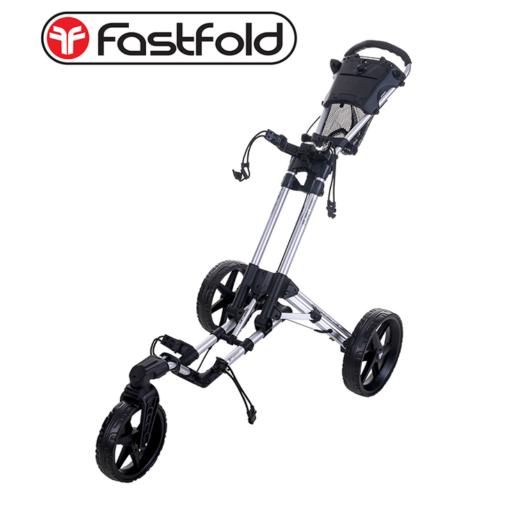 Caddycare-FastFold-Flex360-Trolley-Silver-Black