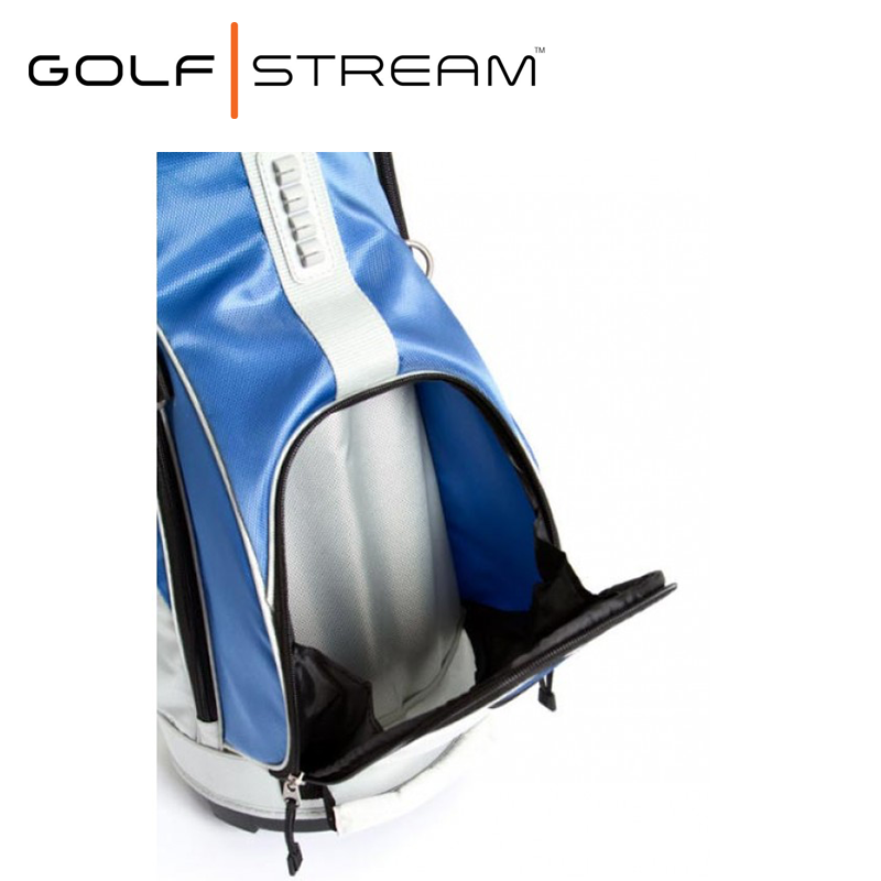 Golfstream Lite Golf Bag Blue Pocket