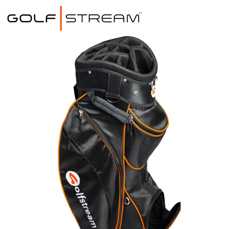 Golfstream Luxury Golf Bag LITE BLACK Side