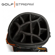 Golfstream Luxury Golf Bag LITE BLACK Dividers