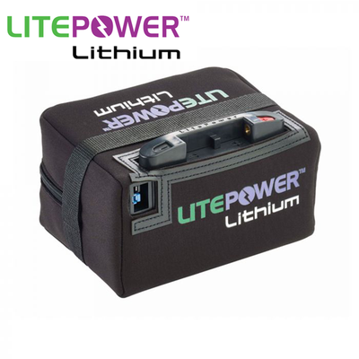 LitePower Extended Lithium 22ah Battery & Charger 36 Hole