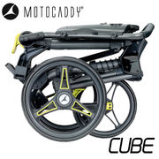 Motocaddy-Cube-2020-Lime-Folded-Side