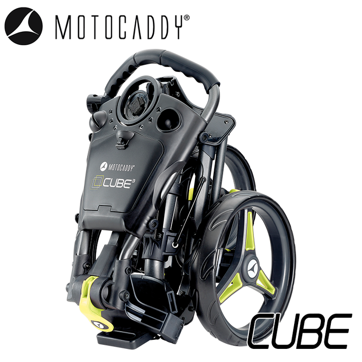 Motocaddy-Cube-2020-Lime-Folded-Upright