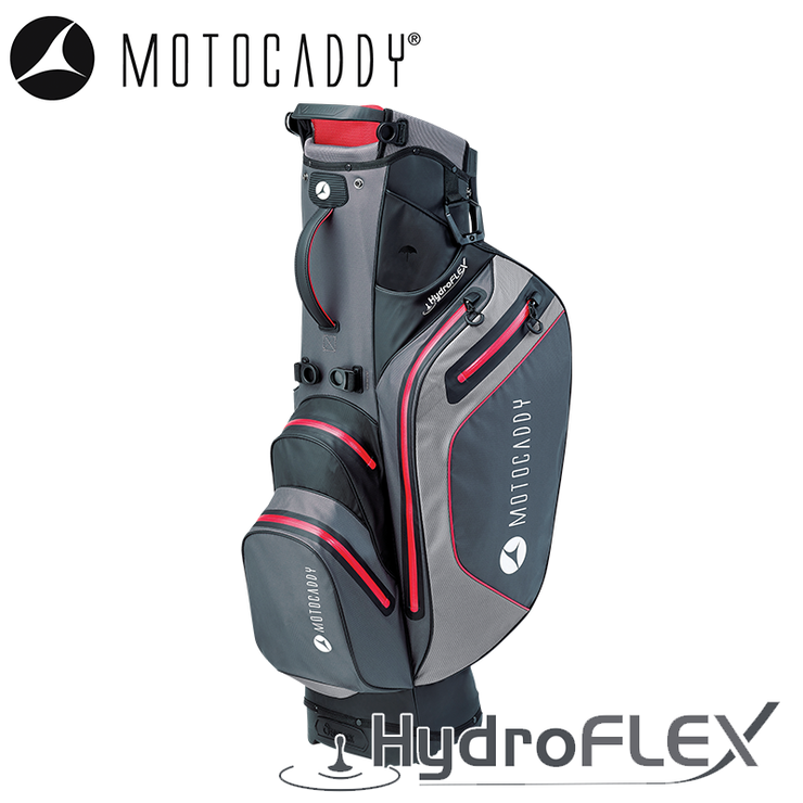Motocaddy-HydroFLEX-Golf-Bag-Red