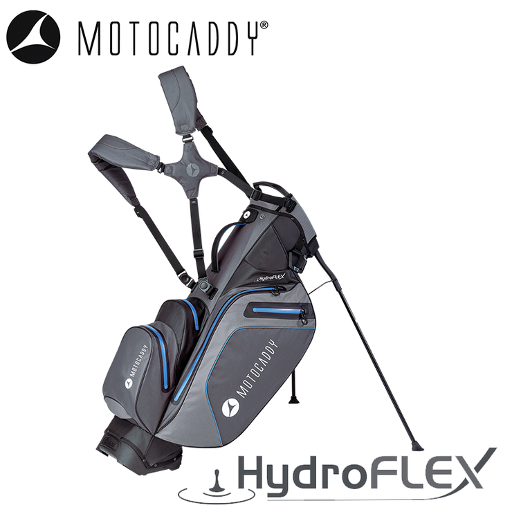 Motocaddy-HydroFLEX-Golf-Bag-Strap-Blue