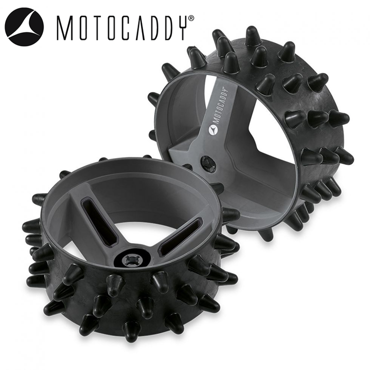 Motocaddy-M-Series-DHC-Hedgehog-Winter-Wheels-Pair-Grey-2