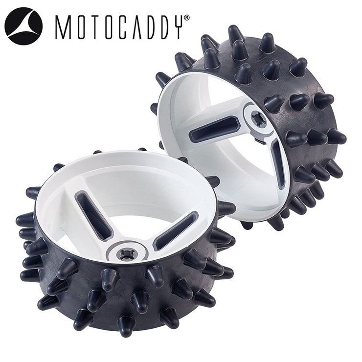 Motocaddy M-Series DHC Hedgehog Winter Wheels (Pair)-1
