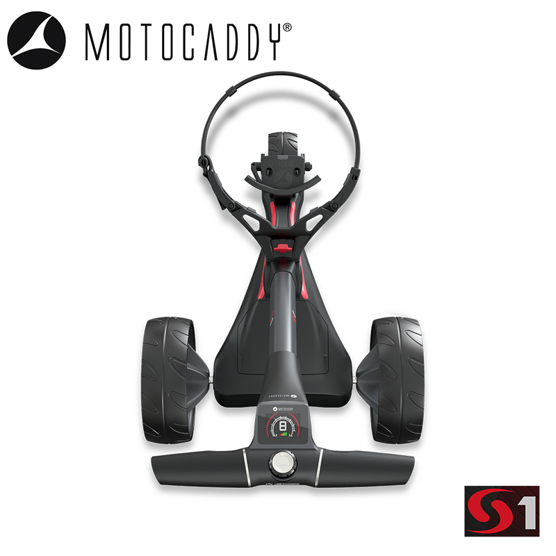 Motocaddy-S1-Graphite-Handle-Above