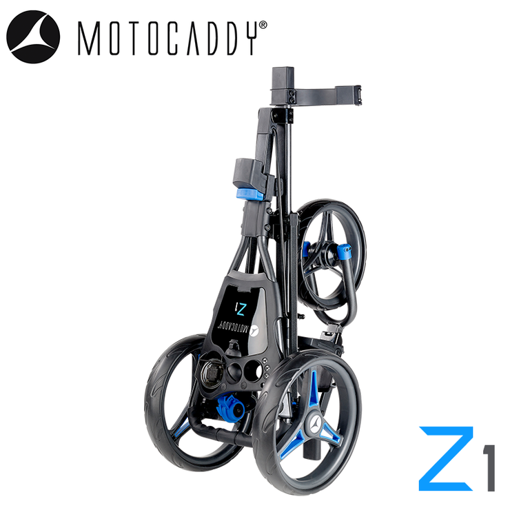 Motocaddy-Z1-Trolley-2020-Blue-Folded