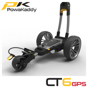 Powakaddy-CT6-GPS-Gunmetal-Angled-Front