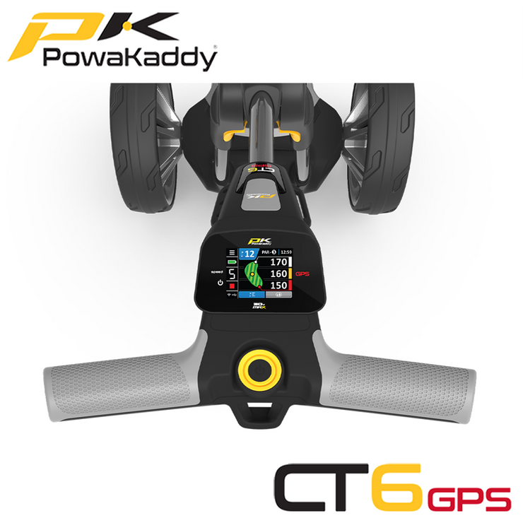 Powakaddy-CT6-GPS-Gunmetal-Handle