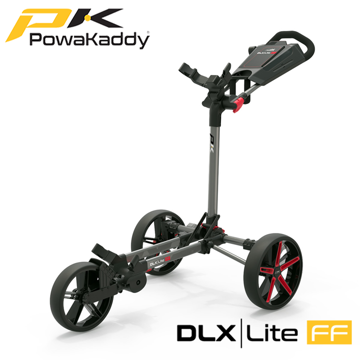 Powakaddy-DLX-Push-Gunmetal-Red-Angled