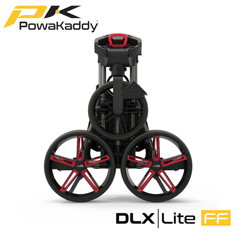 Powakaddy-DLX-Push-Gunmetal-Red-Folded3