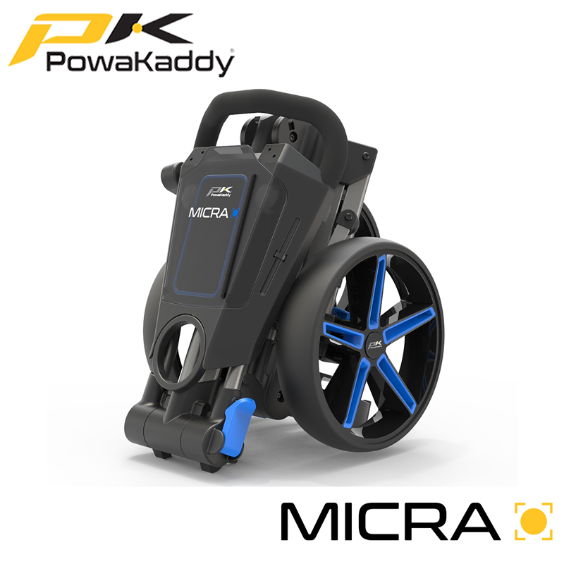 Powakaddy-Micra-Push-Black-Blue-Folded-Angled