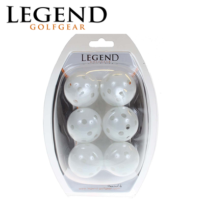 Legend Plastic Hollow Balls 6 Pack-2