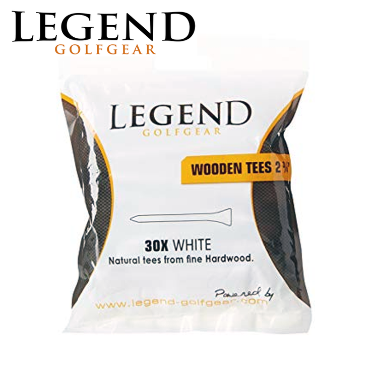 Legend Wooden Tees 30 Pack